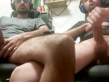 Two Massive Dicks Ejaculating