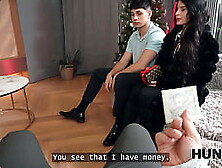 HUNT4K. Begin with a priceless striptease, get a large jock. Hawt sex with Asandra Dewy