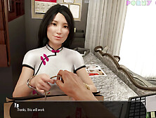 Steamy exhibitionism in public