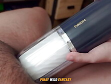 Cheating Pinay Wifey Takes Control of Her Stud’s Penis with a Svakom Alex Neo two While Her Boy’s Not Home
