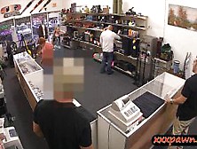 Amateur Slut Walked In A Pawnshop To Sell Her Car Got F