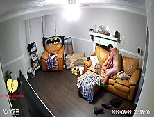 Caught Fucking Step Sister On House Security Camera!