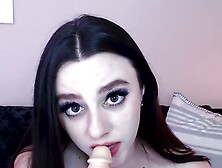 Mouth Fucking, Spit Play and Eye Contact Cam Show Compilation Mia Nyx