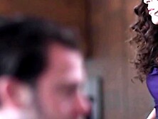 Natural Titty Nympho Victoria Voxxx Double Drilled & DOMINATED At Dinner! FULL SCENE