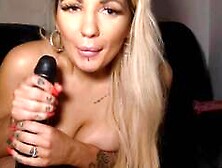 BBC addicted Barbie girl gone bad and wild to make you cum