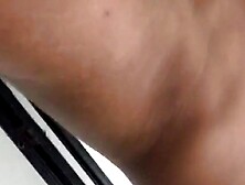 glamorous brunette hair records herself masturbating her love button in the shower