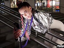 Tiny gf ass fucked in doggystyle