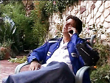 My girlfriend one charming golden-haired chick