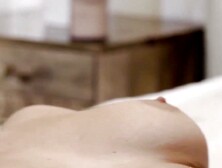 Seductress Kayley Gunner takes care of her lovers hungry cock