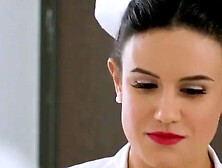 Sexy Nurse Cougar Helps Penis