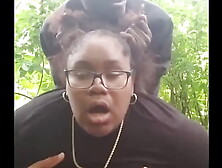 Fucking fresh chunky enormous behind african chick out in public