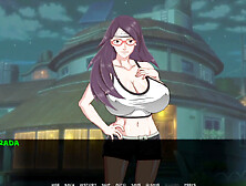 Sarada showing the ropes in part six with old friends