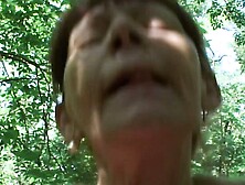 granny fucked in the hedge