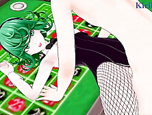 Tatsumaki and Fubuki Bunny Girl intense sex.  - One-Punch Man Hentai