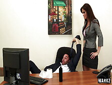 Sexy Milf Boss Syren De Mer Exploits Employee For Dick Hd