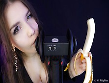 Kittyklaw Asmr Banana 3 Dio Licking Mouth Sounds Video