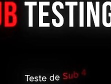 Bia Bastos Dominates A Sub's Mouth In Sub Testing