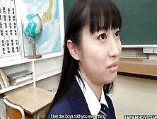 Tomomi Motozawa Does Some Role Play In The Uniform Club