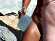 Nude Beach.  Voyeur Video 267