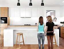 Poker of undresses with my step cousins (Part 1)