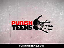 Punishteens - Tiny Teen 18+ Snatched Up And Fucked In Van