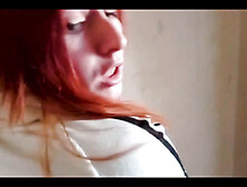 Fucked Me in the Stairwell While Parents Are at Home - Swallowed All Sperm - POV