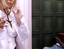 Doctor's Orgasmic Treatment - Patient Gets Healed With A Blow Job