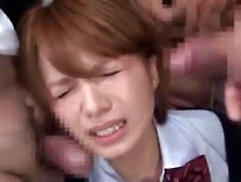 Rika Hoshimi In Hottest Japanese Chick In Crazy Public, Blowjob