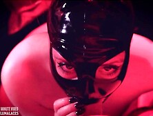 Latex chick Luna Laces gagged & screwed from booty | Full sex tape on OF