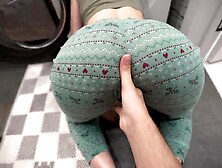 steo bro banged step sister whilst that babe's inside of washing machine - creampie