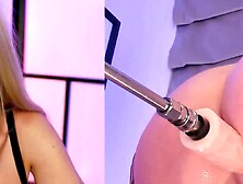 Hot Babe's Double-Cam POV Gushing Orgasm - Fingering & Toys Compilation