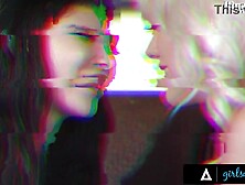 GIRLSWAY - Mischievous Ashlyn Hotty Teases Fresh Abode Cleaner Victoria Voxxx - SPANISH SUBTITLES