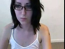 Nerd Girl Shows Her Body