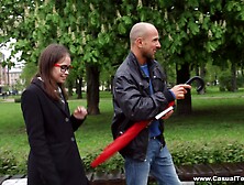 Sweet girl Jenny Ferri bends over for a romantic fuck