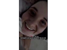 Daughter Eats Daddys Load