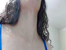 Large Female Adams Apple Show