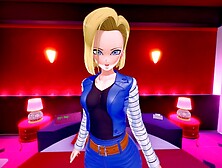 [POV] SEX IN THE LOVE HOTEL WITH ANDROID 18 - DRAGON BALL PORN