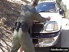 Stunning Latina Babe Fucked By Border Patrol Agent