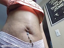 Spy Up Blouse Mommys Cleaning Self Perspective Belly And Underboob Teaseing And Flash Youtuber Rosemarieloves