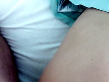 Double Delight She Sucks My Cock While Getting Drenched