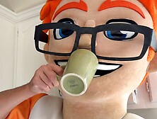 I Fucked Elise London Upside Down with Vibrator & Big Dick Gape! PornDudeCasting: Porn