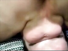 Tranny Gets Face Fucked Hard And Slapped With Balls