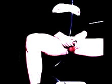 Cumdump Huo´s shameful 5L Piss Bucket swallow abuse on public Stage FULL