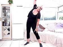 Christina Home Workout Masturbation