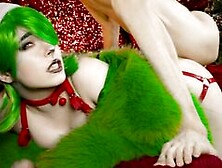 Grinch.  Hot Christmas Creampie - MollyRedWolf