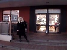 Sie haben Sex auf der Restauranttoilette