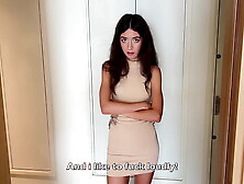 Bitch complains about her neighbor that he mounts too loudly and ends up getting boned by him