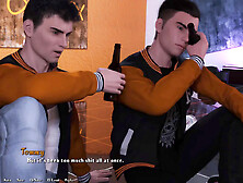 Anime babe with big boobs getting down and dirty