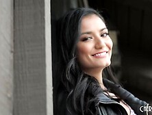 Brad Knight and Viva Athena's high heels scene by Cherry Pimps