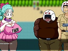 Bulma's Quest for the Ballz - Bulma Banging with the Red Patrol